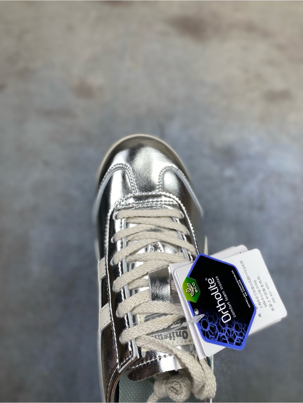 Onitsuka Tiger Mexico 66 Silver White Sneakers Women - Picture 6 of 8